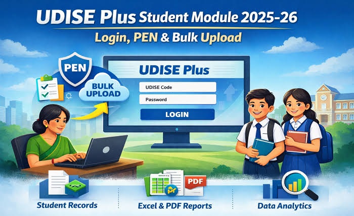 udise plus student module